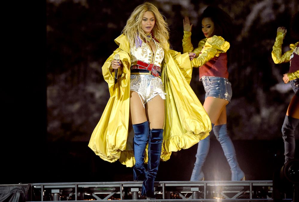 Beyonce performs on stage during closing night of