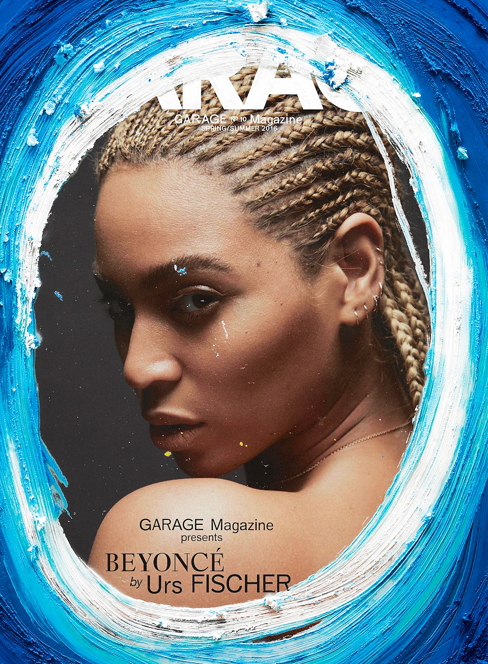 Beyonce on the cover of Garage Magazine