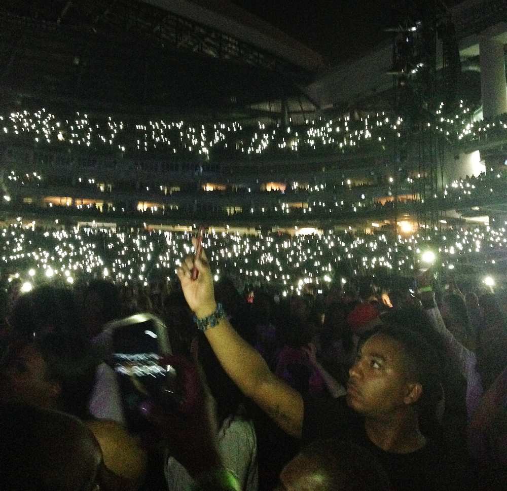 Beyonce concert Prince fans