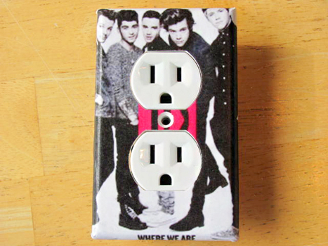 One Direction Outlet Cover