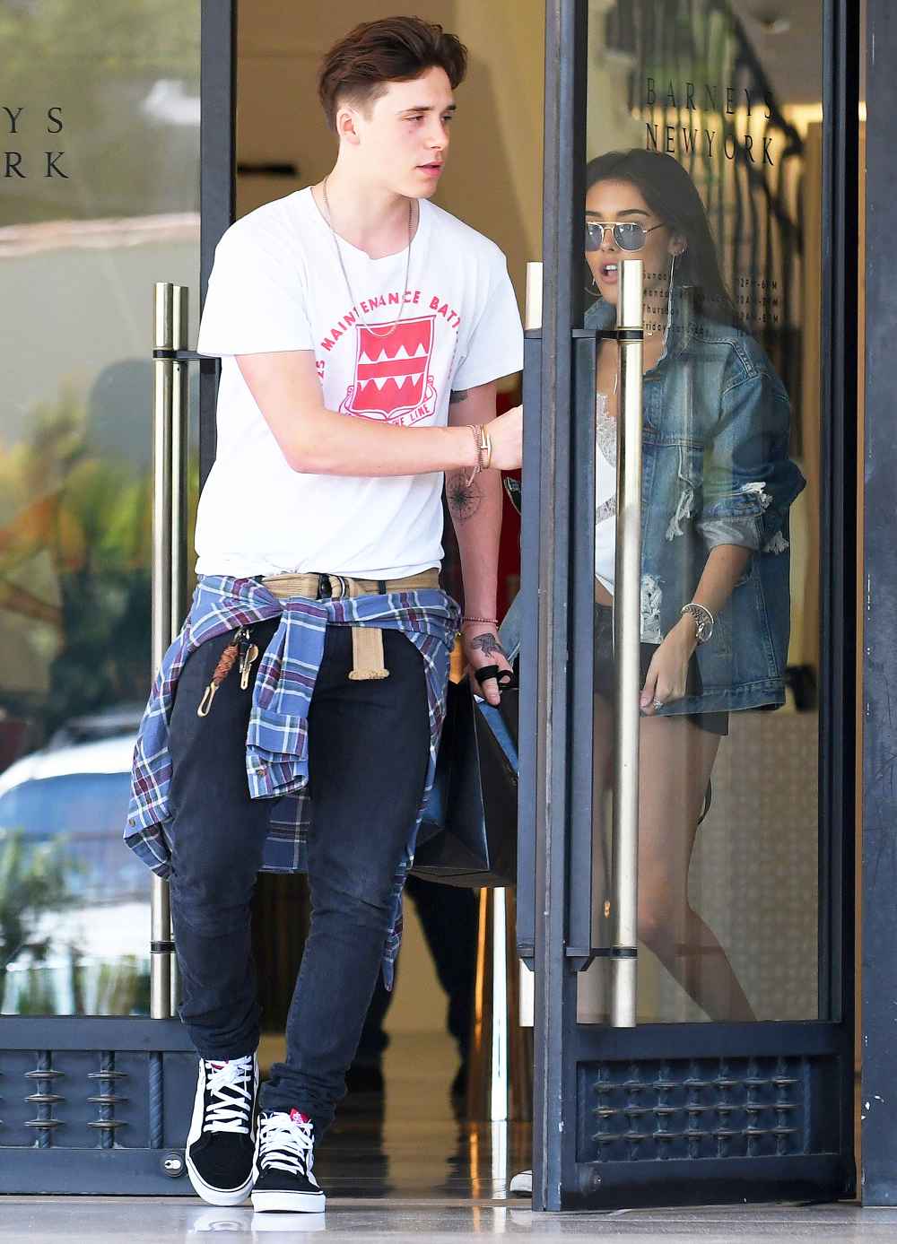 Brooklyn Beckham and Madison Beer