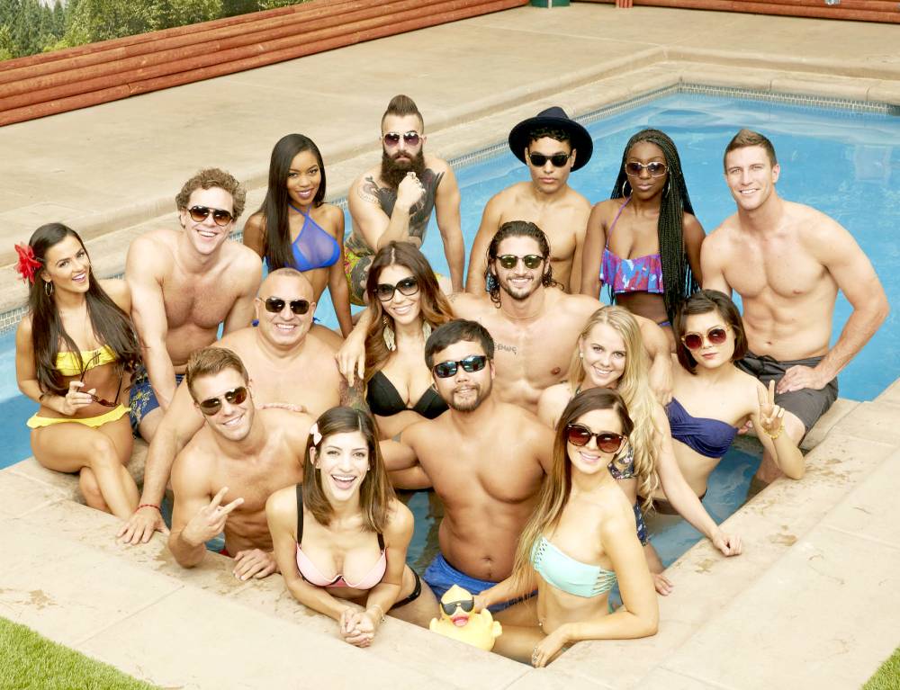 The cast of Big Brother