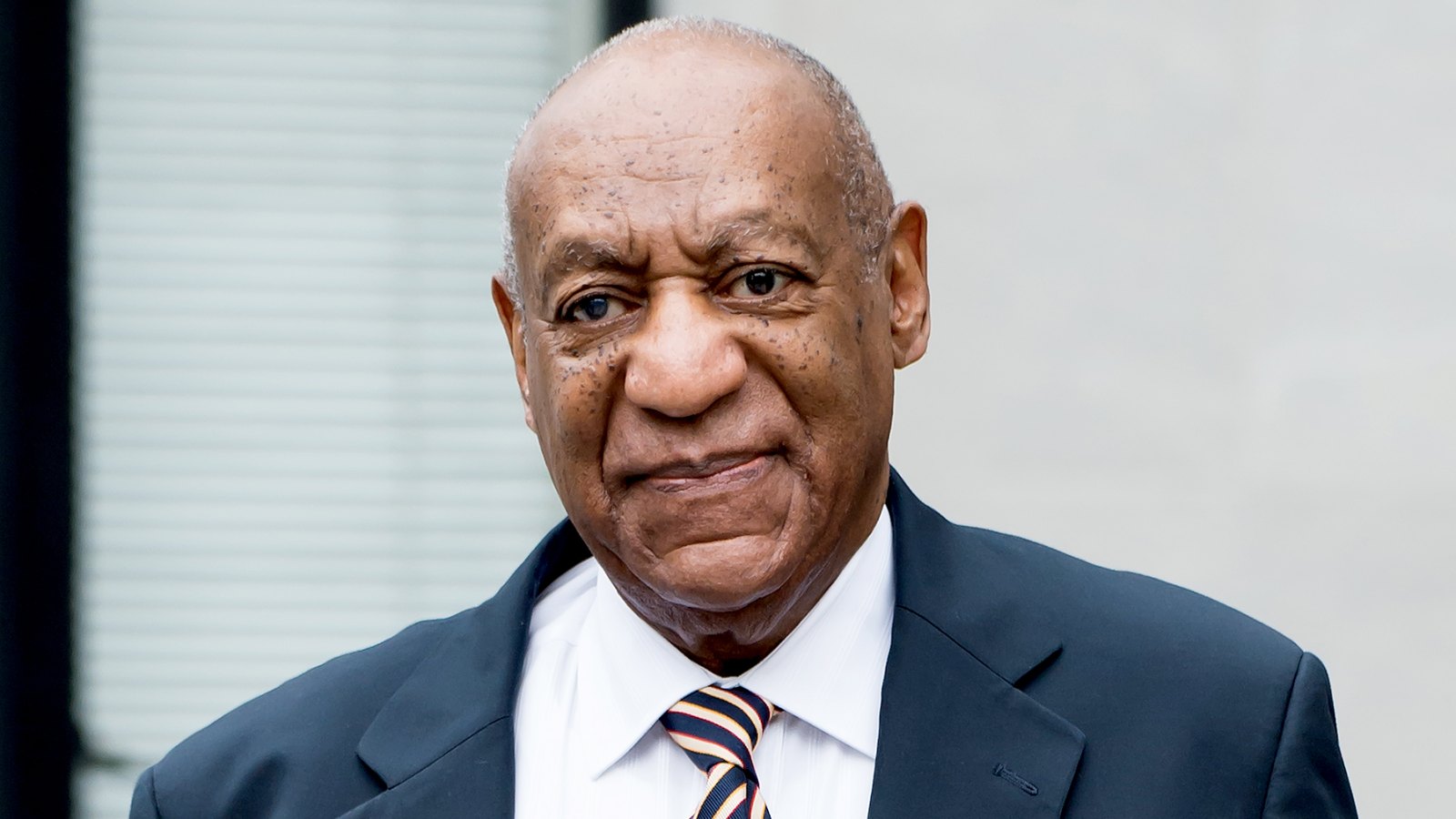 Bill Cosby heads to sexual assault trial at Montgomery County Courthouse in Norristown, PA.