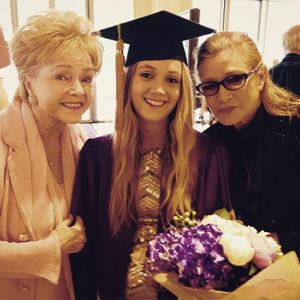 Billie lourd, carrie fisher, debbie reynolds