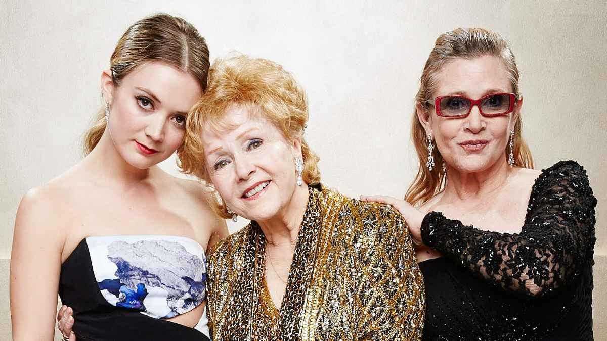 Billie Lourd Debbie Reynolds Carrie Fisher