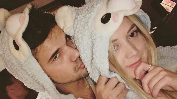 Billie Lourd and Taylor Lautner