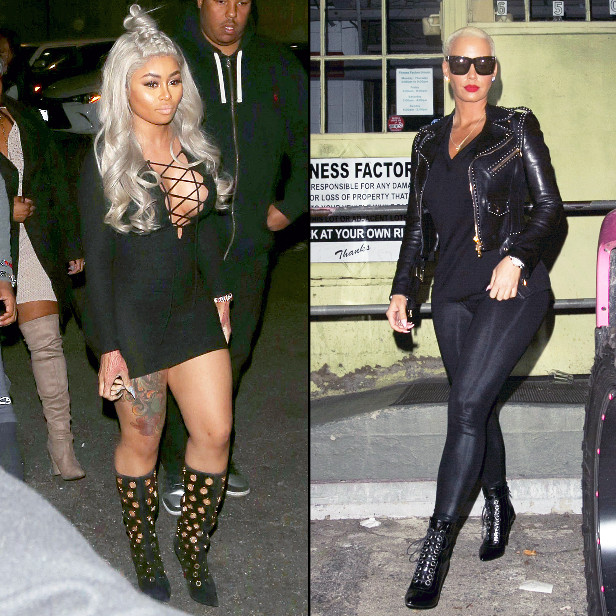 Blac Chyna and Amber Rose