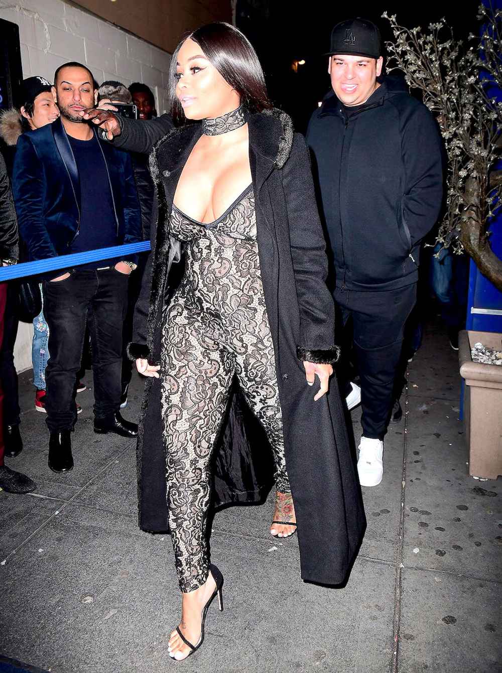 Blac Chyna and Rob Kardashian make their first red carpet appearance since giving birth to Dream