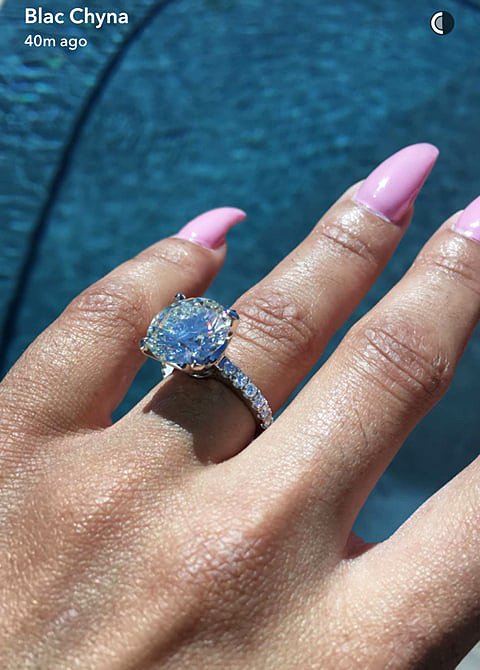 Blac Chyna engagement ring