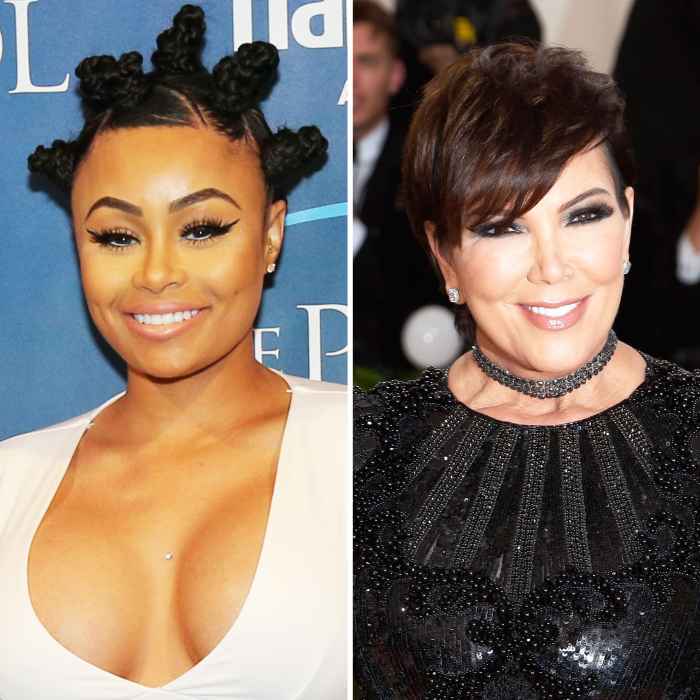 Blac Chyna and Kris Jenner