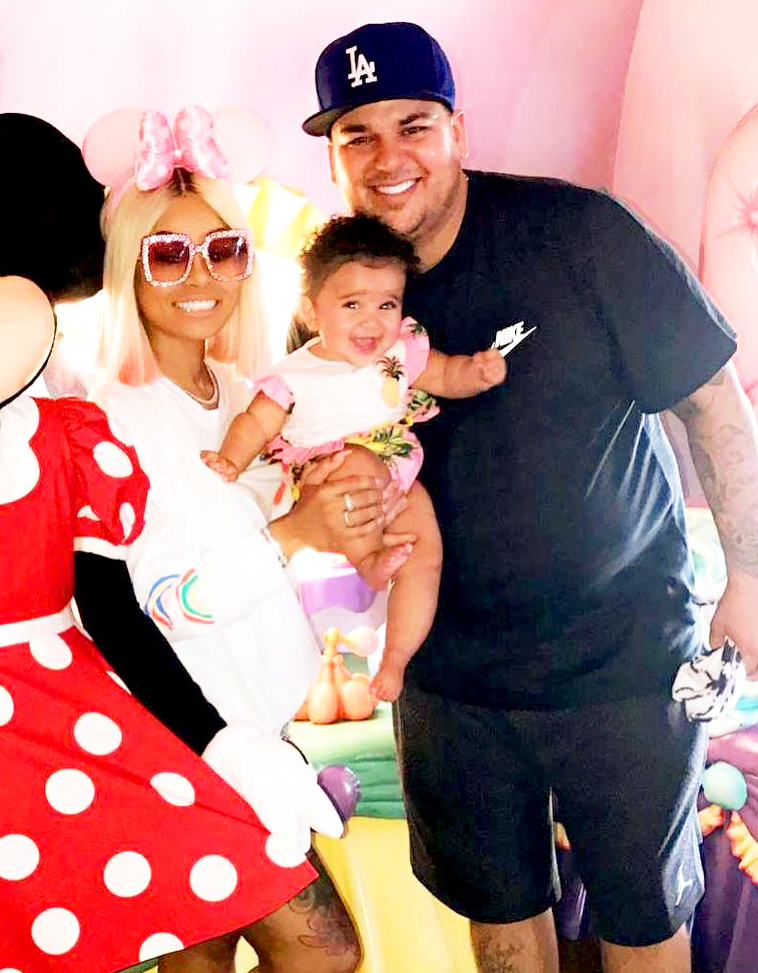 Blac Chyna, Rob Kardashian and Dream