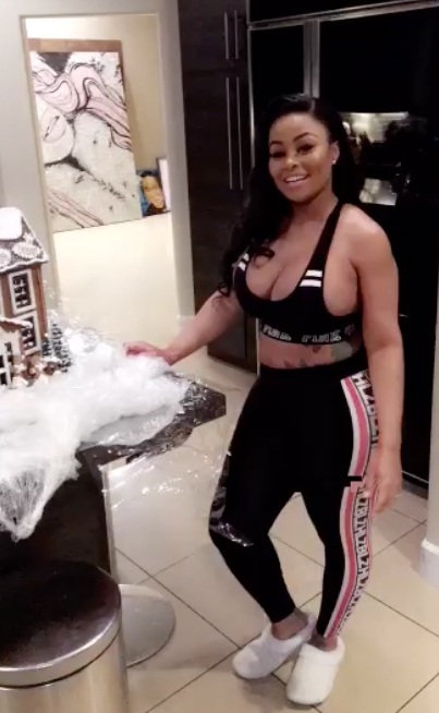 Blac Chyna referred to herself as Angela in a Snapchat video