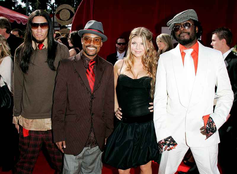 Taboo, apl.de.ap, Fergie and will.i.am of Black Eyed Peas in 2005.