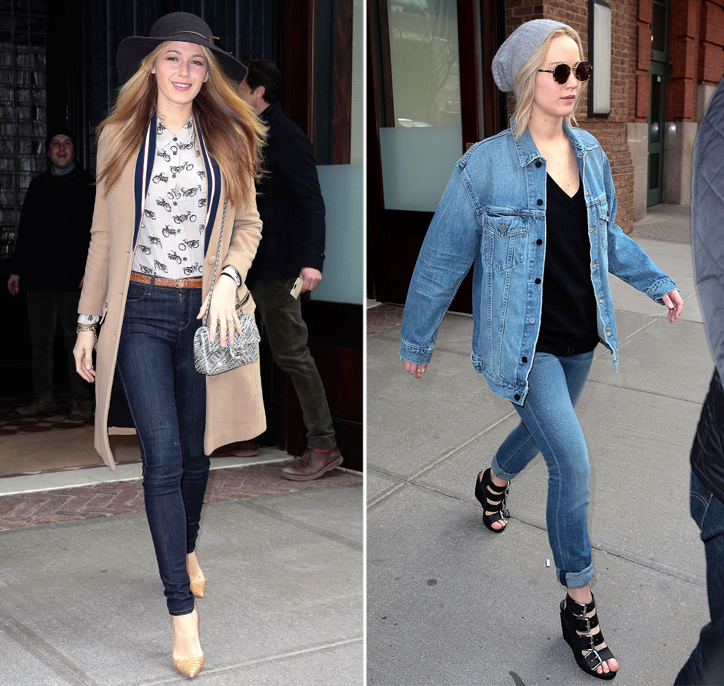 Blake Lively and Jennifer Lawrence