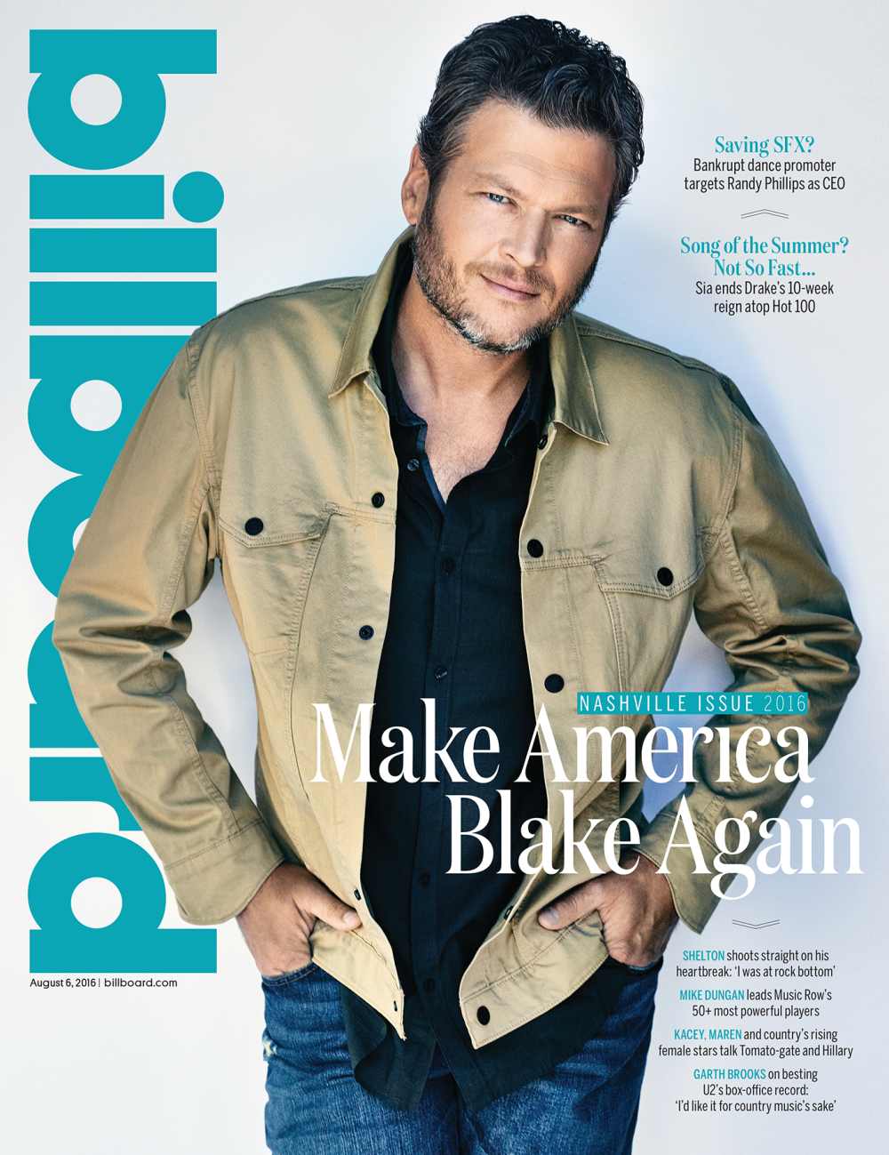 Blake Shelton on ‘Billboard.’