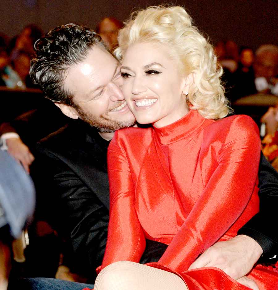 Gwen Stefani and Blake Shelton