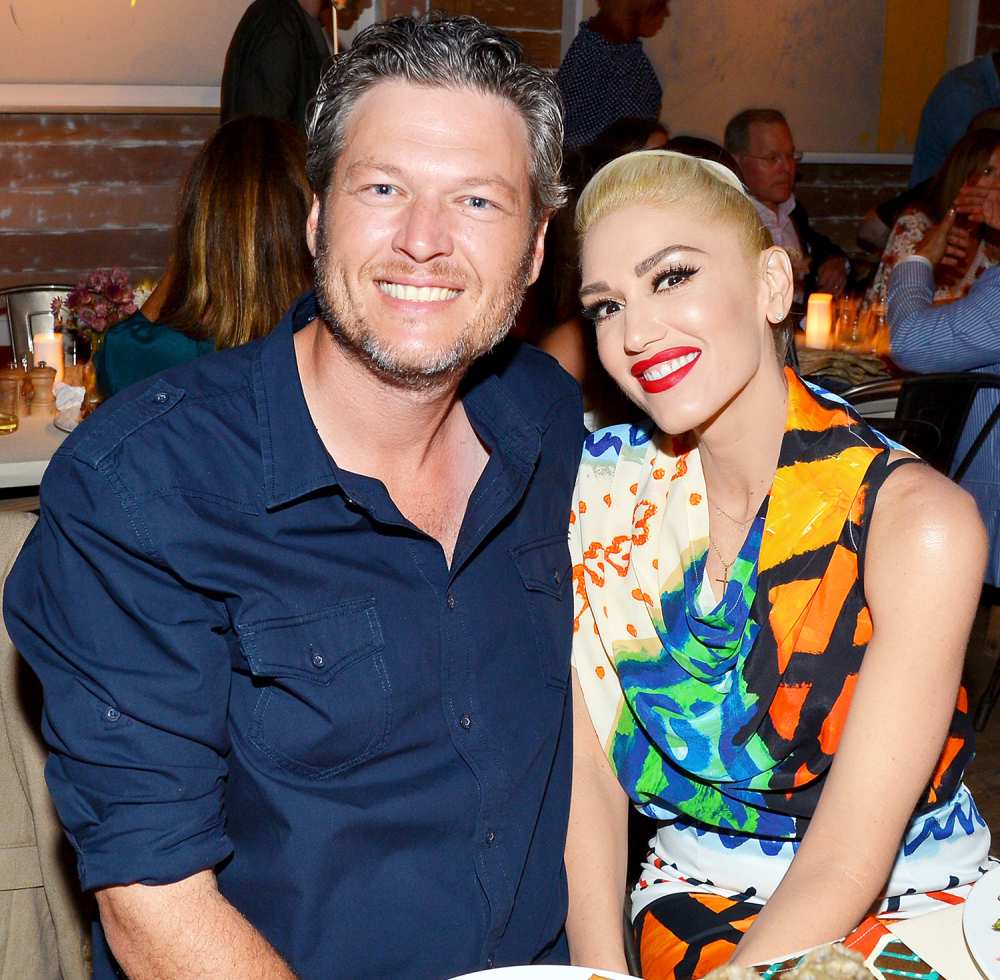 Blake Shelton and Gwen Stefani