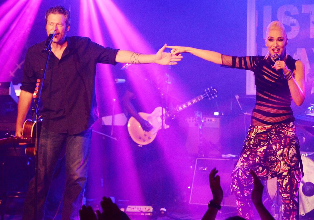 Blake Shelton and Gwen Stefani