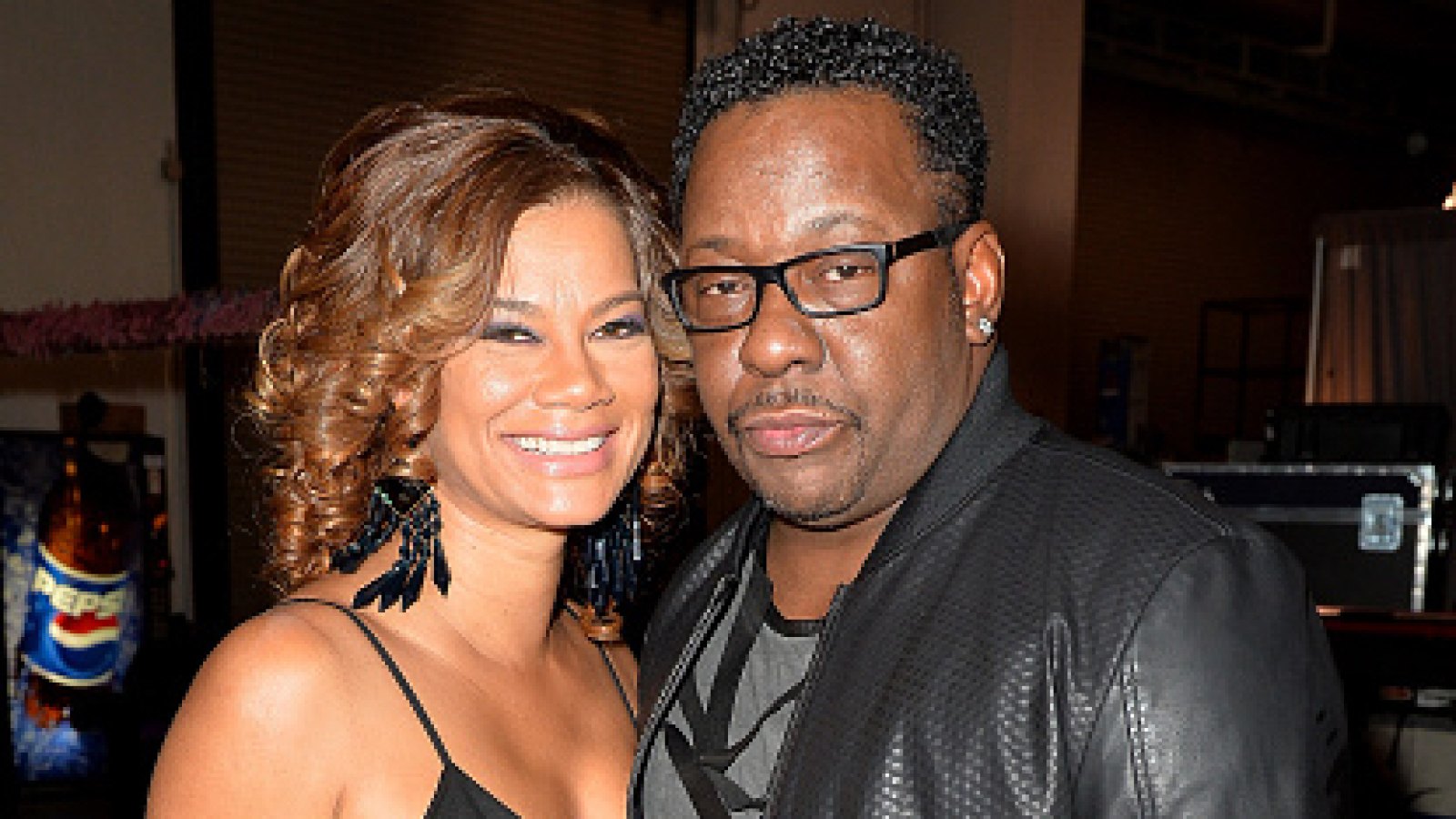 Alicia Etheredge and Bobby Brown