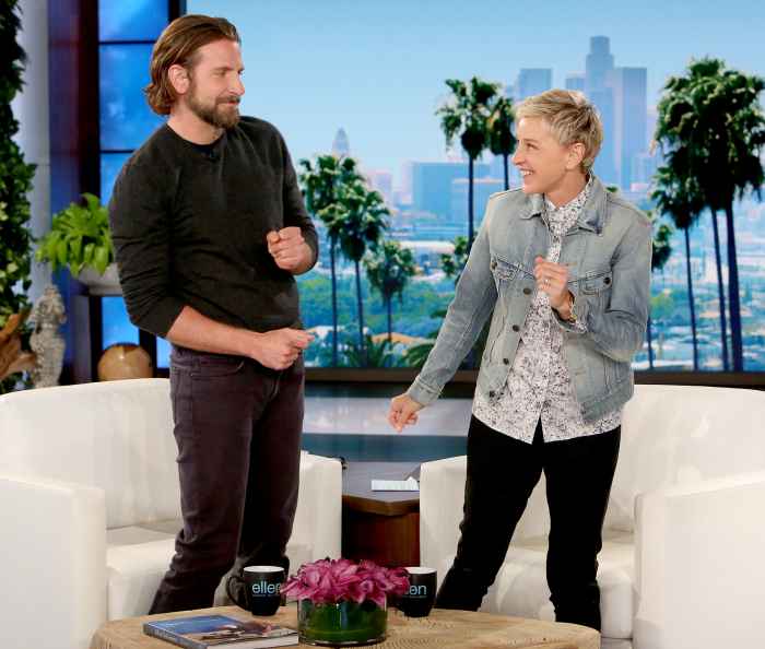 Bradley Cooper and Ellen DeGeneres Michael Rozman/Warner Bros.