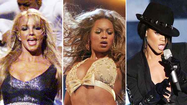 Britney Spears Beyonce Rihanna VMAs