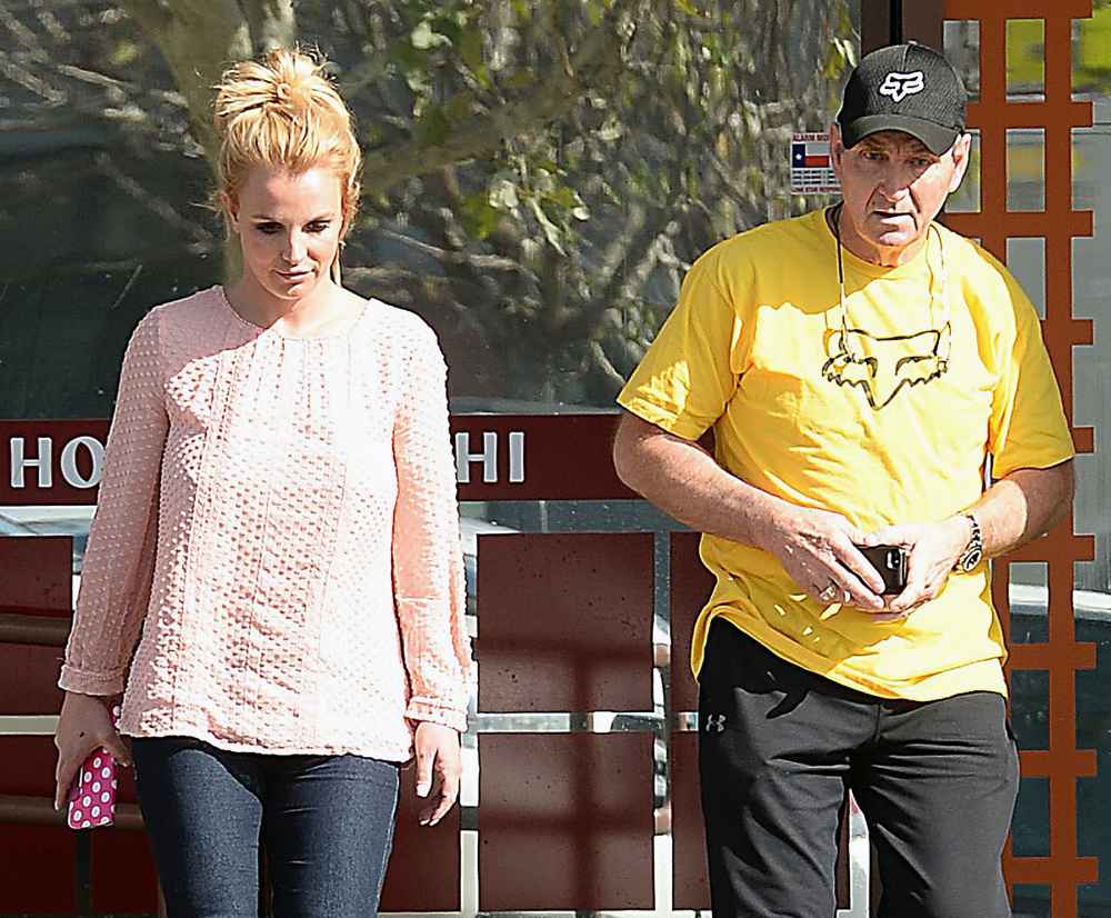 Britney Spears and dad Jamie