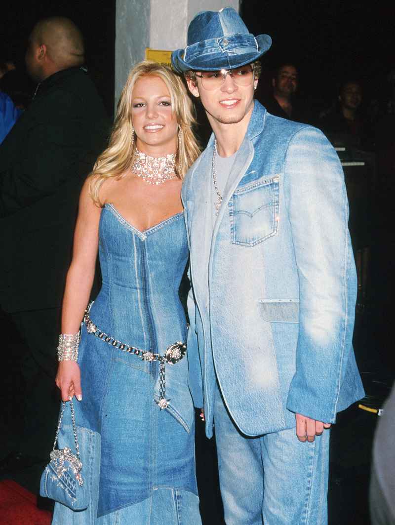 Britney Spears Justin Timberlake matching denim