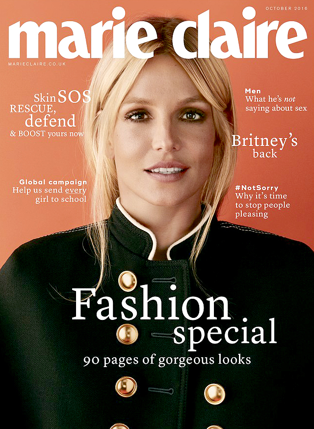 Britney Spears for Marie Claire