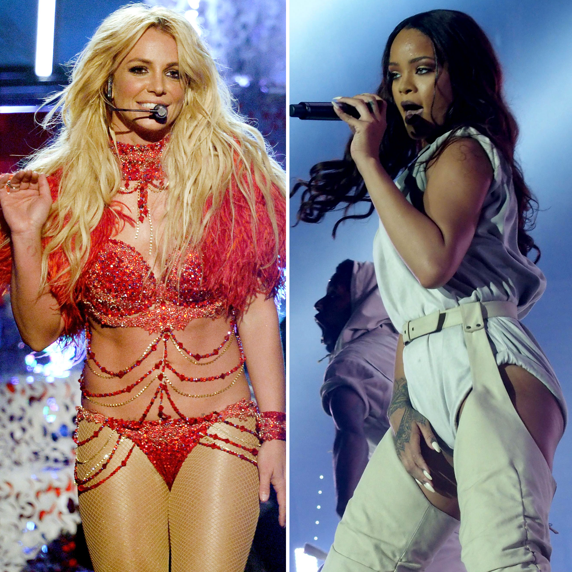 Britney Spears, Rihanna, VMAs