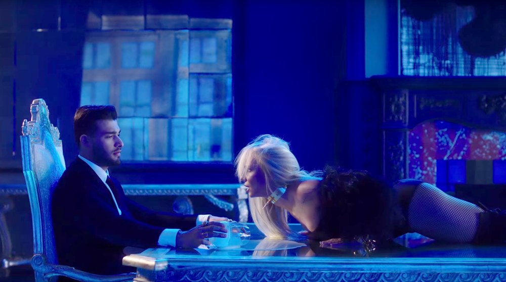 Sam and Britney in Slumber Party.