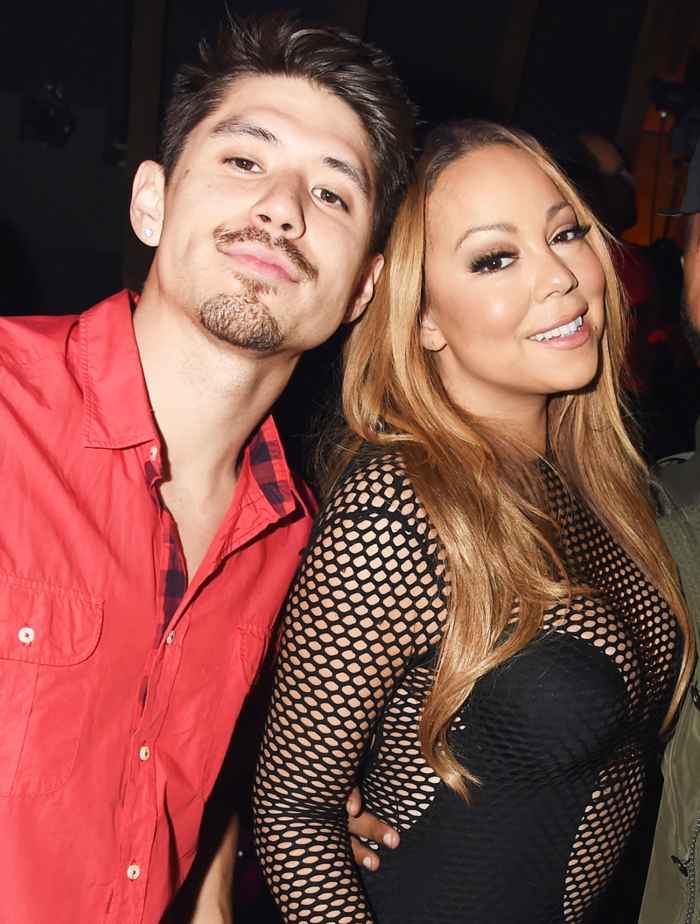 Bryan Tanaka and Mariah Carey