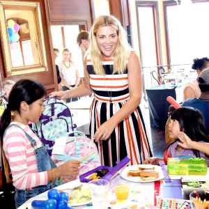 Busy Philipps hosts the Baby2Baby Back To School event at The Grove Los Angeles on August 3, 2016 in Los Angeles, California.