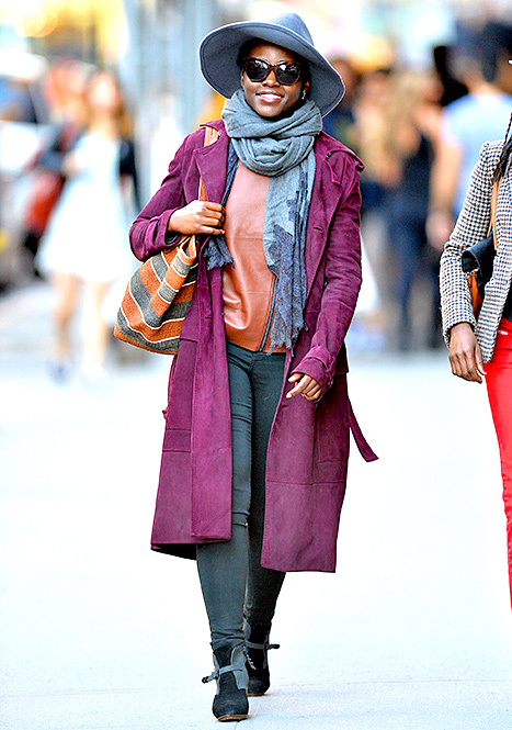 Lupita Nyong'o - coral