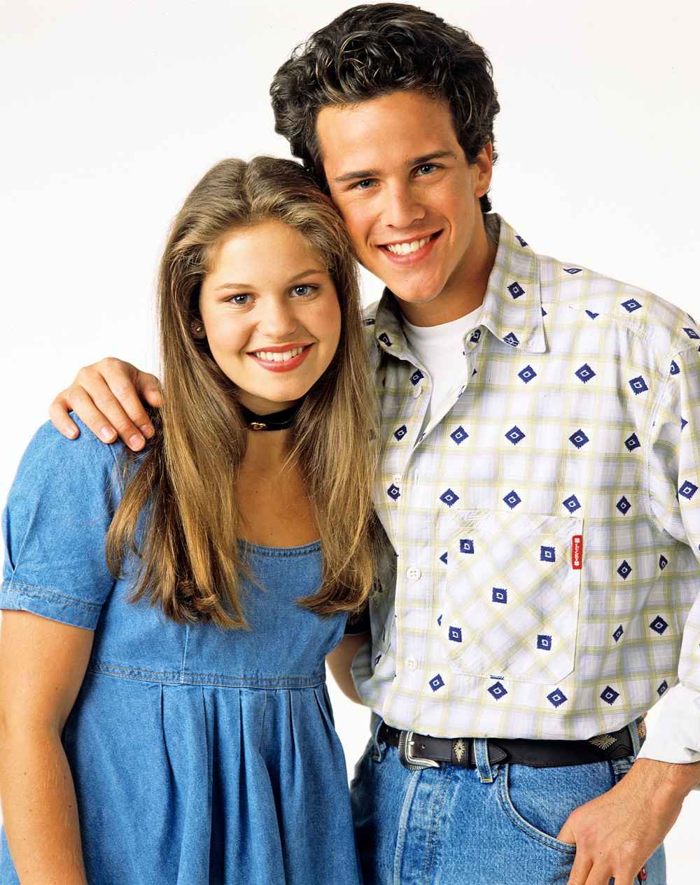 Candace Cameron Bure and Scott Weinger