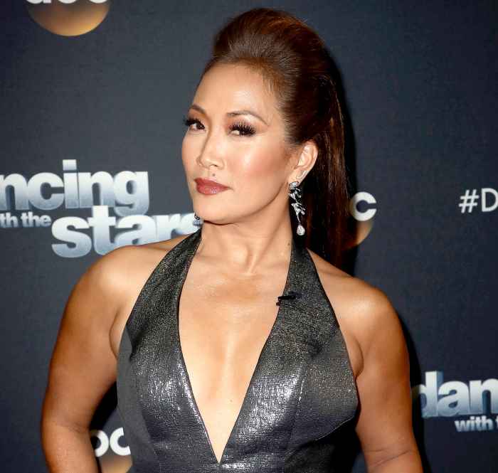 Carrie Ann Inaba attends "Dancing with the Stars" season 25 at CBS Televison City on September 25, 2017 in Los Angeles, California.