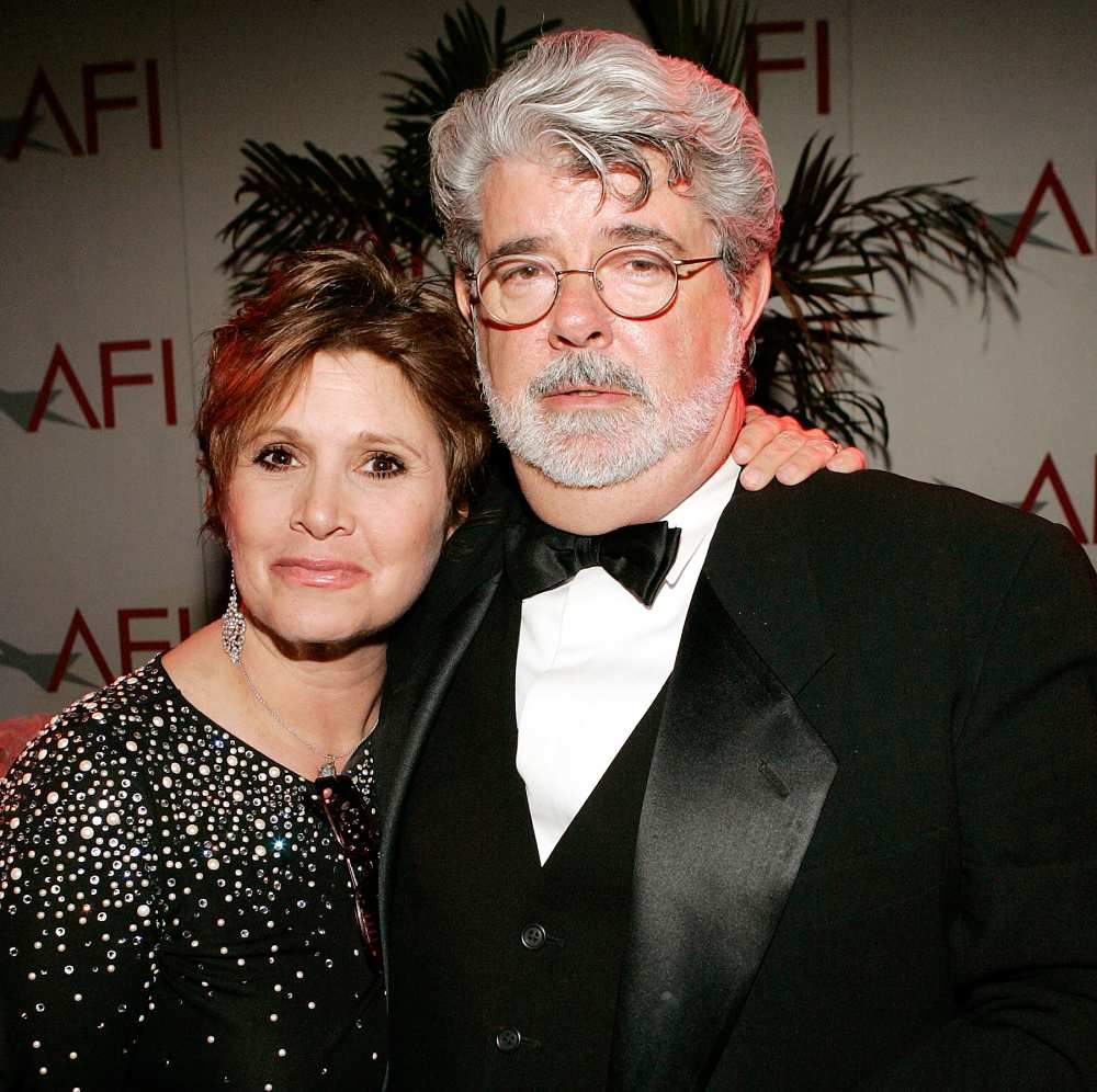 Carrie Fisher George Lucas