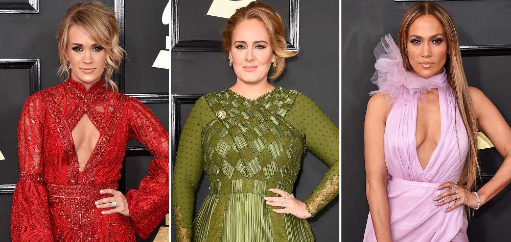 Carrie Underwood, Adele and Jennifer Lopez
