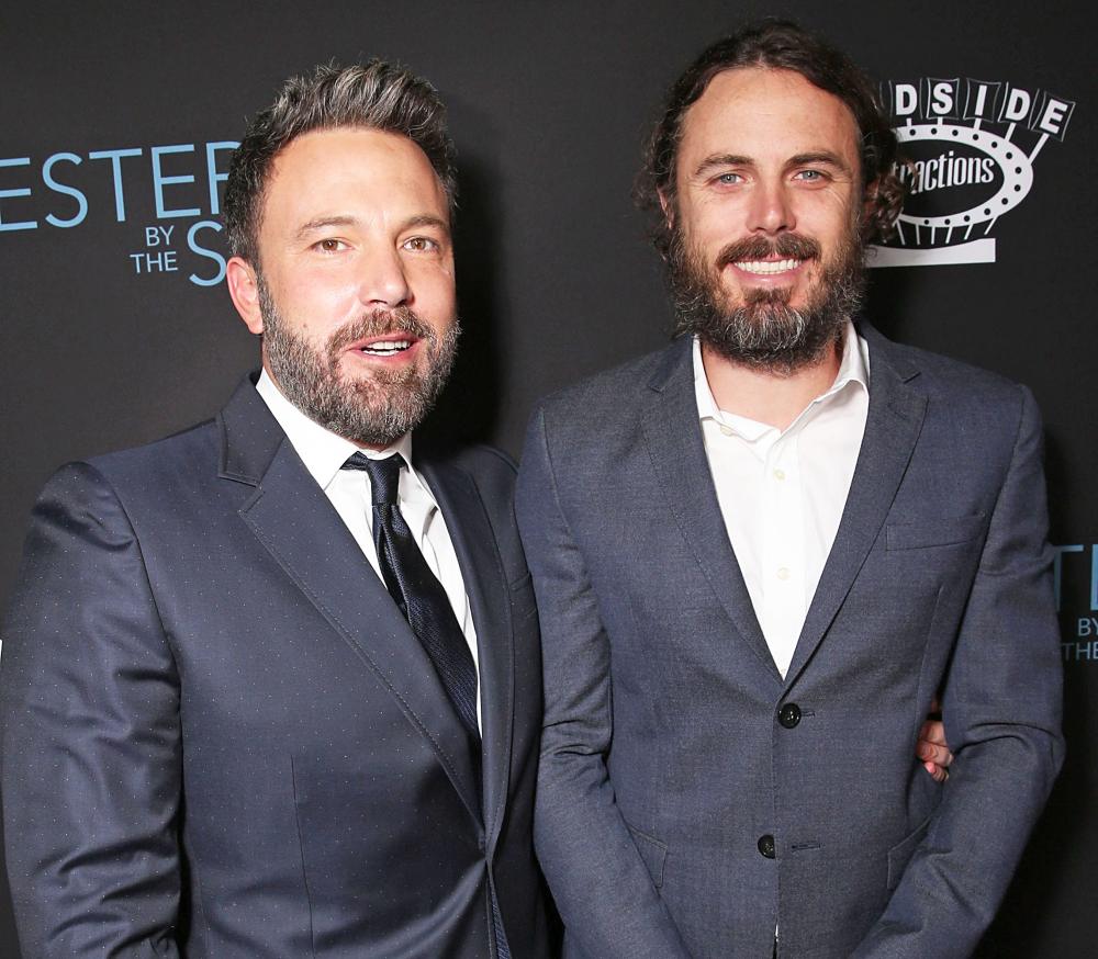Ben Affleck and Casey Affleck attend the