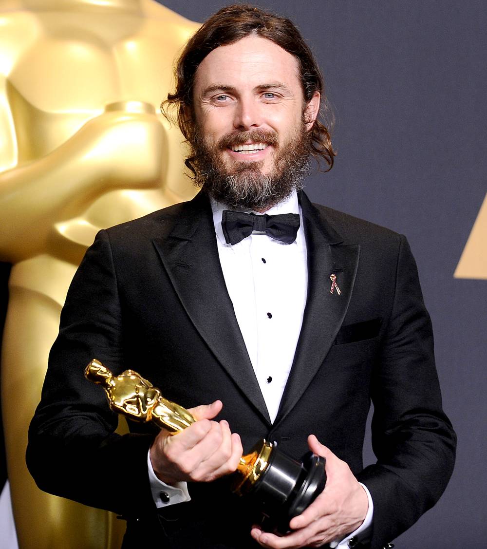 Casey Affleck poses in the press room at the 89th annual Academy Awards at Hollywood & Highland Center on Feb. 26, 2017 in Hollywood, California.