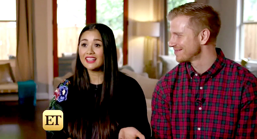 Catherine Giudici and Sean Lowe