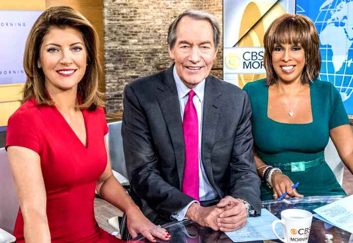 CBS This Morning: Norah O'Donnell, Charlie Rose and Gayle King.