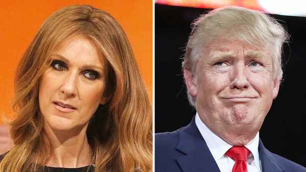 Celine Dion Donald Trump