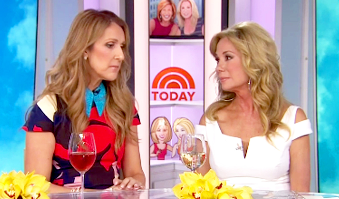 Celine Dion and Kathie Lee Gifford