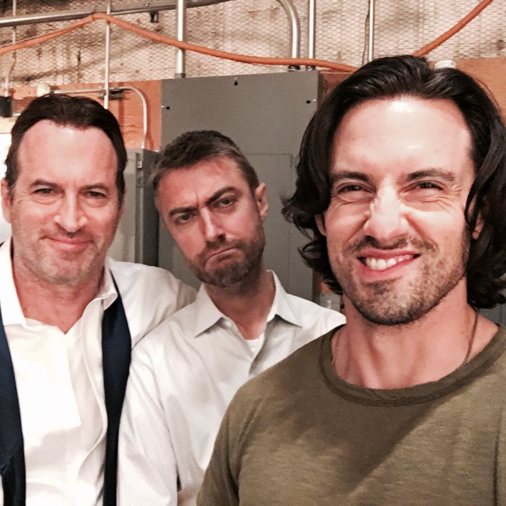 Scott Patterson, Sean Gunn and Milo Ventimiglia