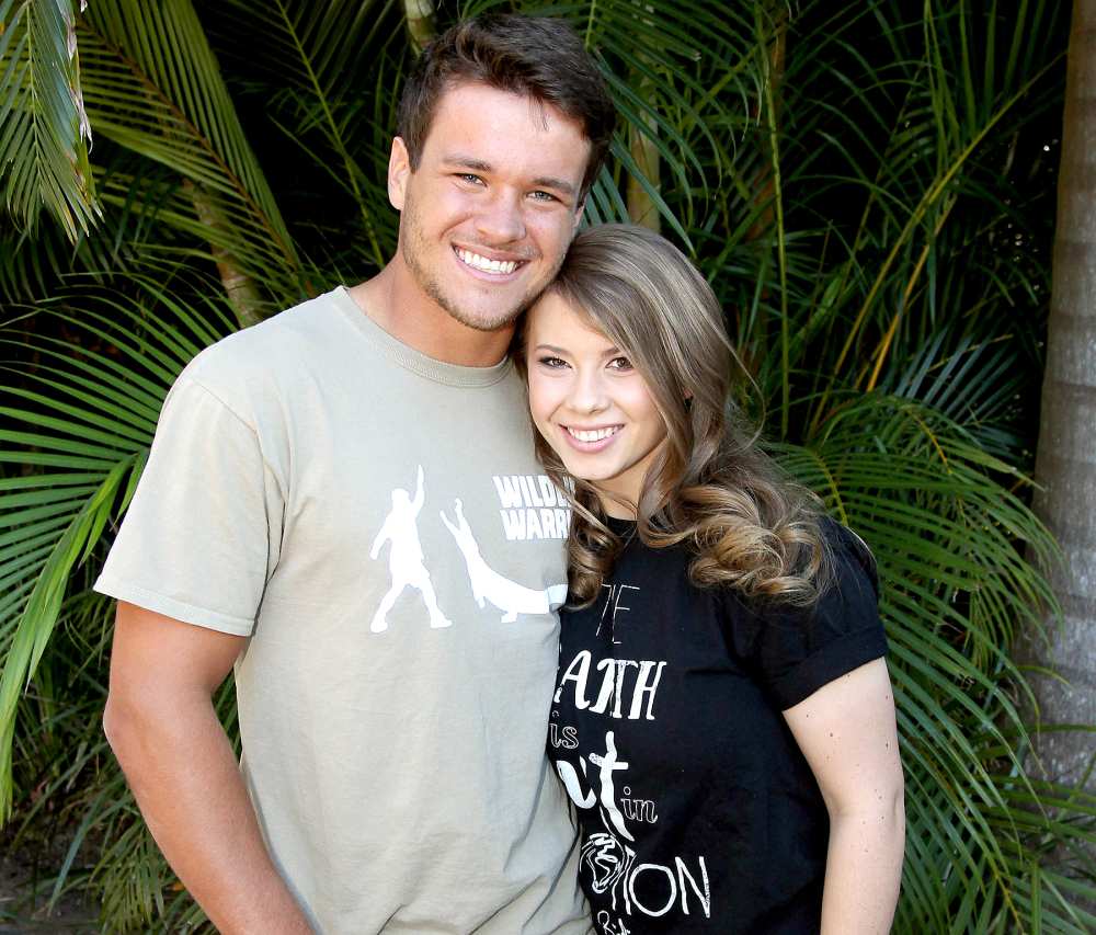 Bindi Irwin pictured at Australia Zoo for her 18th Birthday celebrations with her boyfriend Chandler Powell on July 24, 2016 in Queensland, Australia.