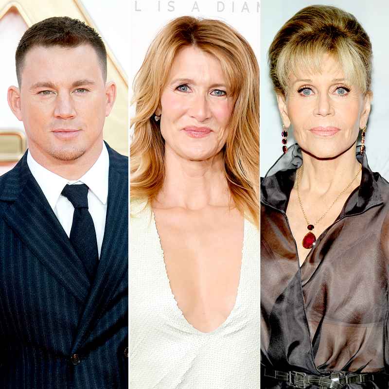 Channing Tatum, Laura Dern, and Jane Fonda