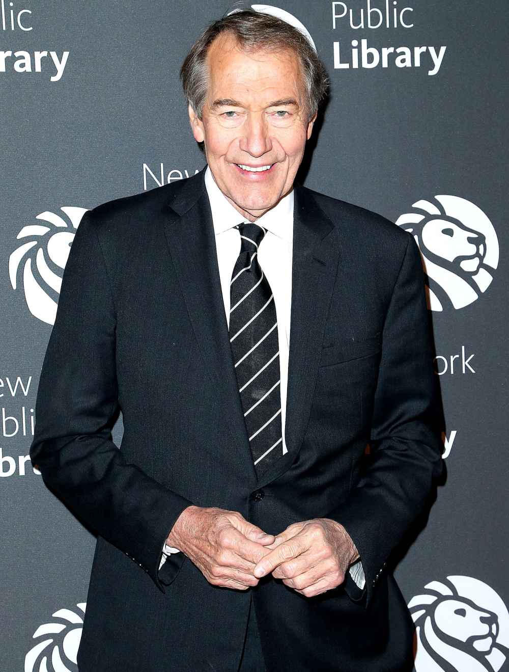 Charlie Rose attends 2016 Library Lions Gala at New York Public Library - Stephen A Schwartzman Building on November 7, 2016 in New York City.