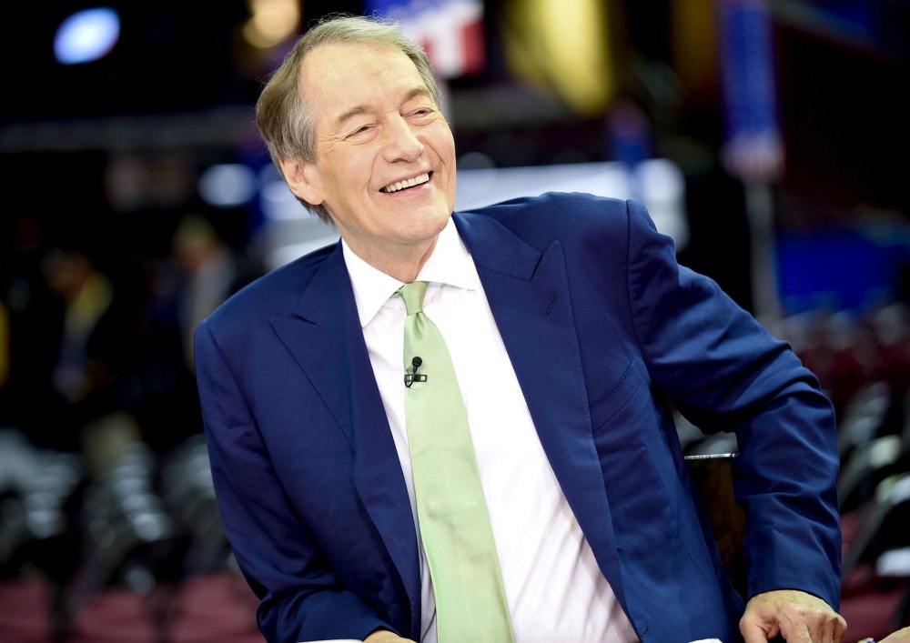 Charlie Rose at the 2016 Republican National Convention in Cleveland, Ohio on Wednesday, July 20, 2016.
