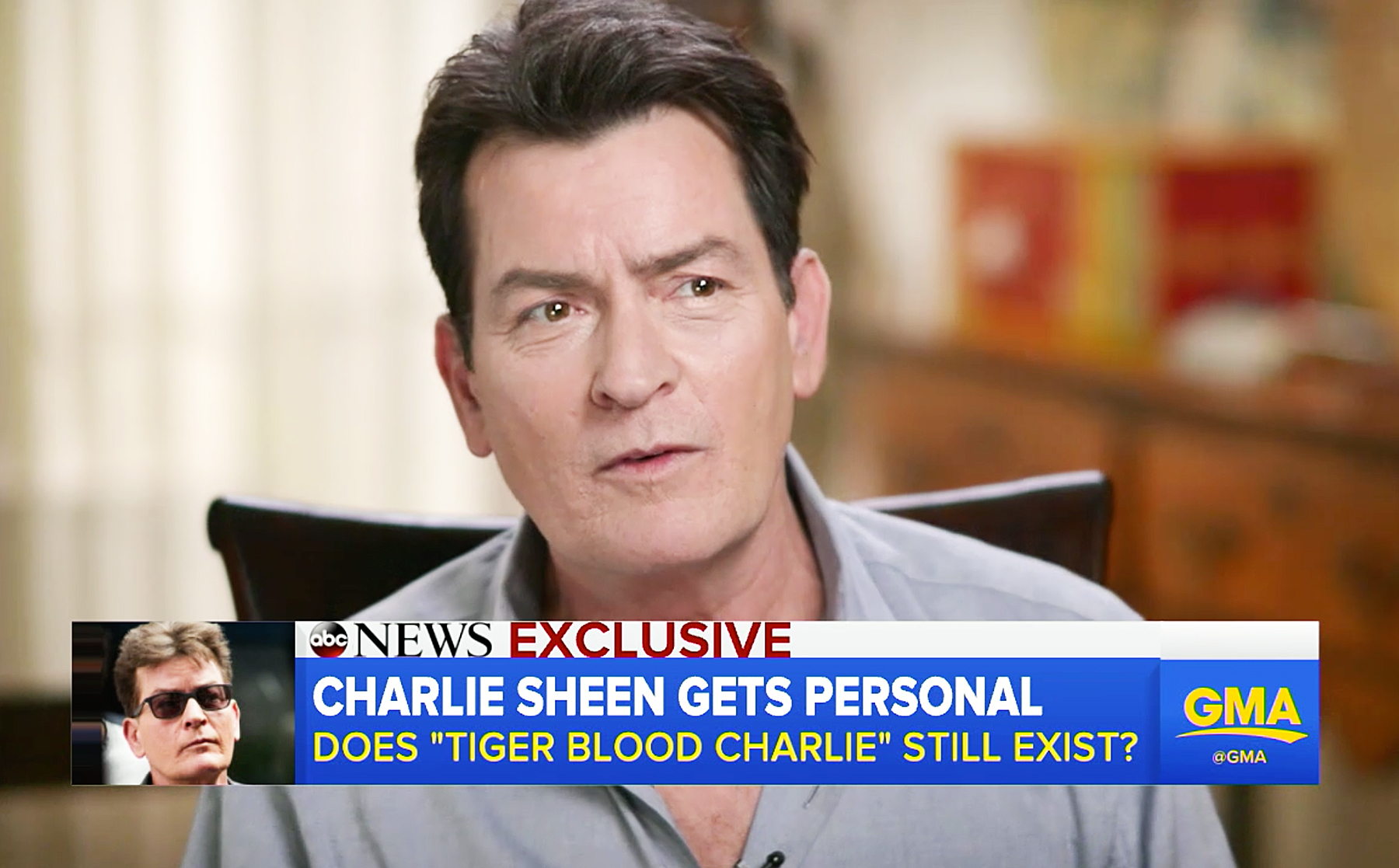 Charlie Sheen Good Morning America