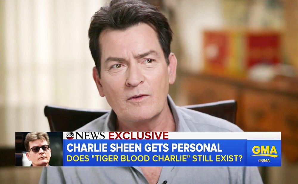 Charlie Sheen Good Morning America